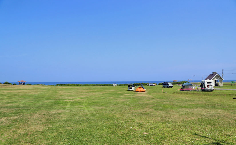 無料でオートキャンプができる オホーツク海沿いの広大なフィールド
