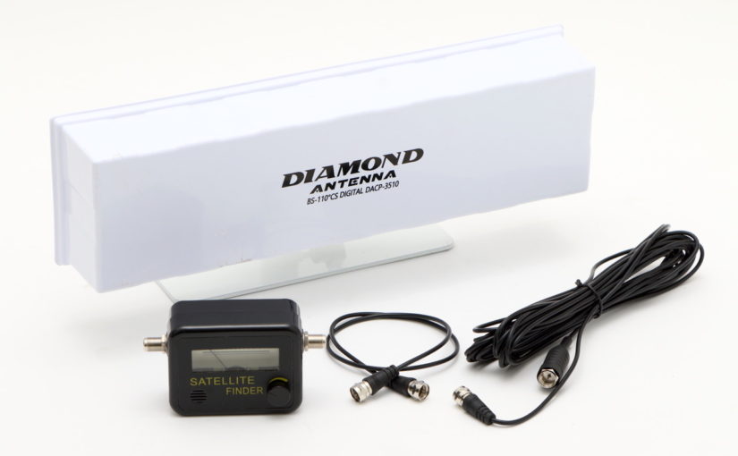 【キャンピングカーコラム　バックナンバー第178回】BS／CS放送の調整が簡単に！（2019年8月23日）