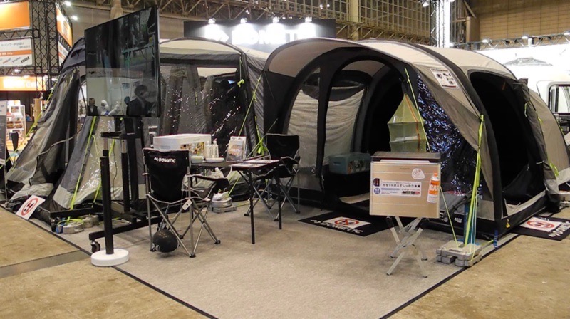 【キャンピングカーコラム　バックナンバー第202回】最新のエアーテントの流れ来る？（2020年2月14日）